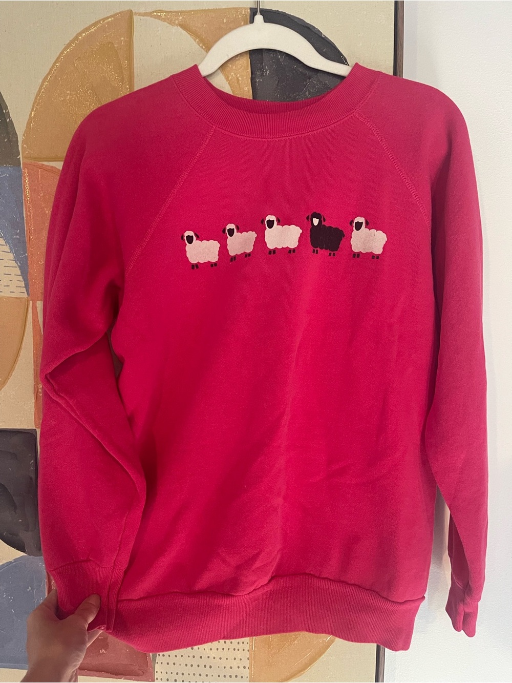 Vintage 80s Black Sheep Sweatshirt Super Soft!